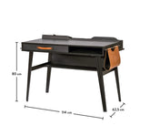 Cilek Dark Metal Small Study Desk - Kids Haven
